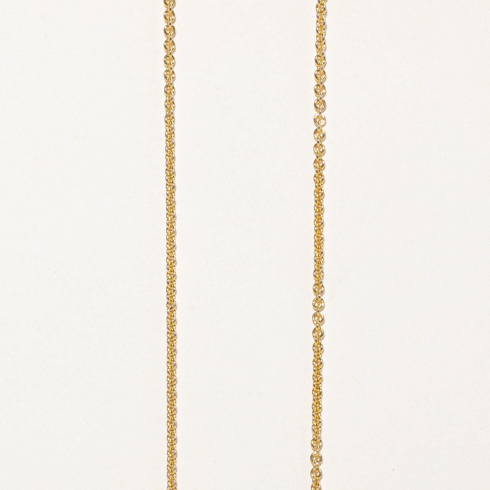 Chaîne à maillons câble en or jaune 14 carats | 1,90 mm | 45,7 cm