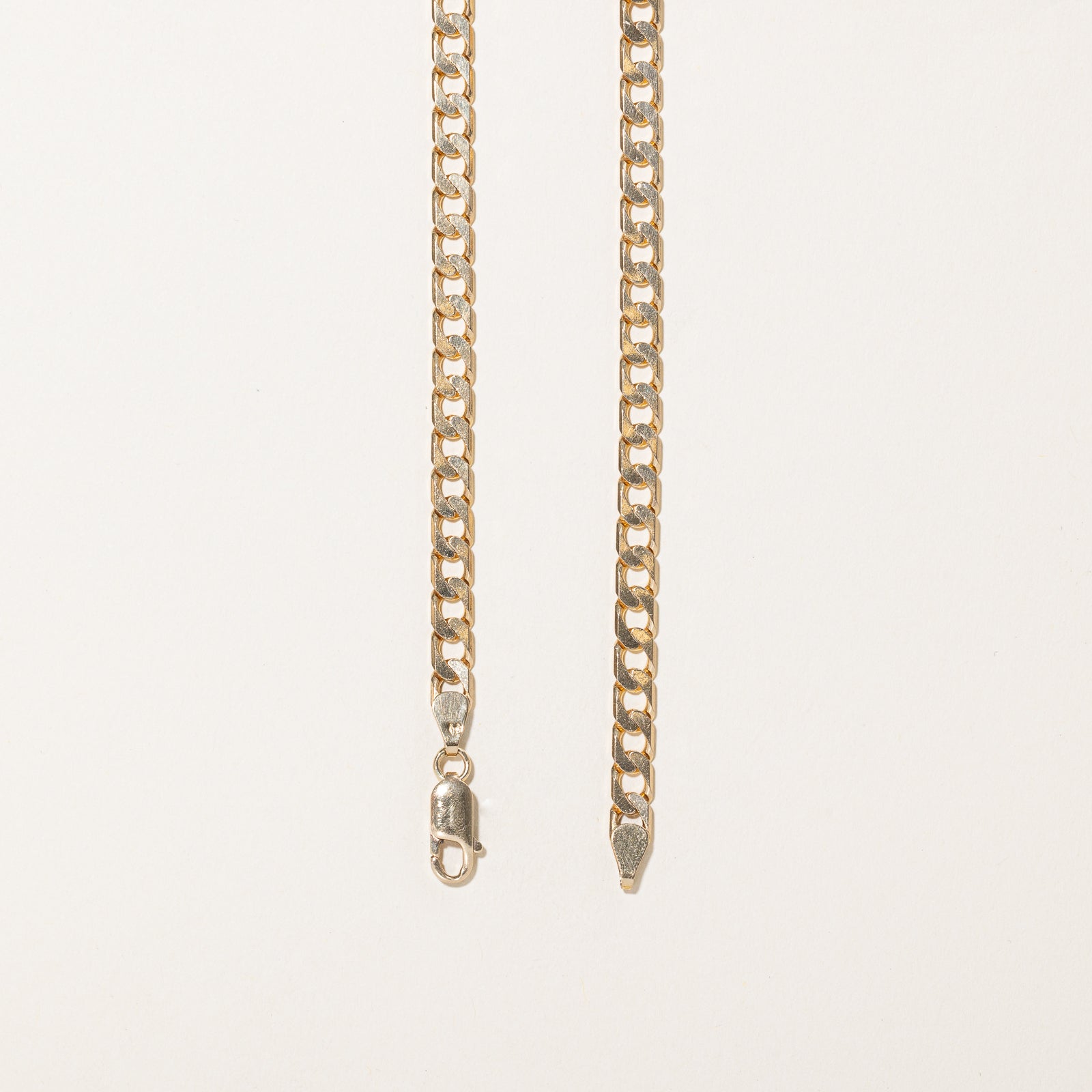 9K Yellow Gold Curb Link Chain | 5.24mm | 21"