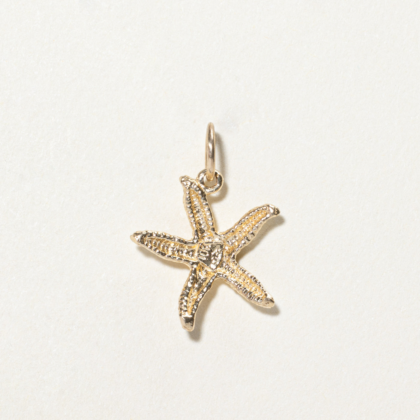 9K Yellow Gold Starfish Charm