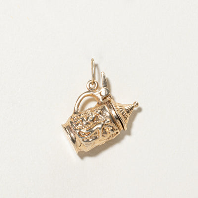 10K Yellow Gold Beer Stein Charm