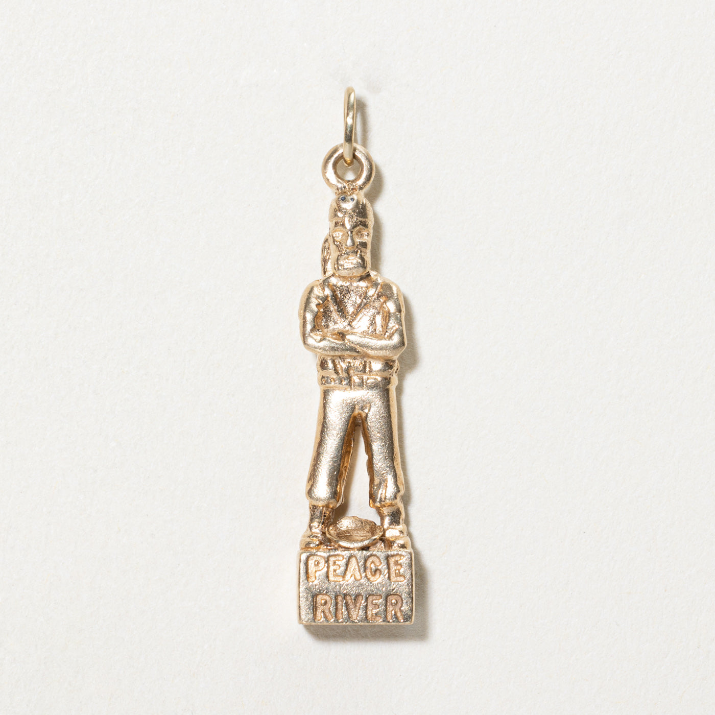 10K Yellow Gold Davis Peace River Charm
