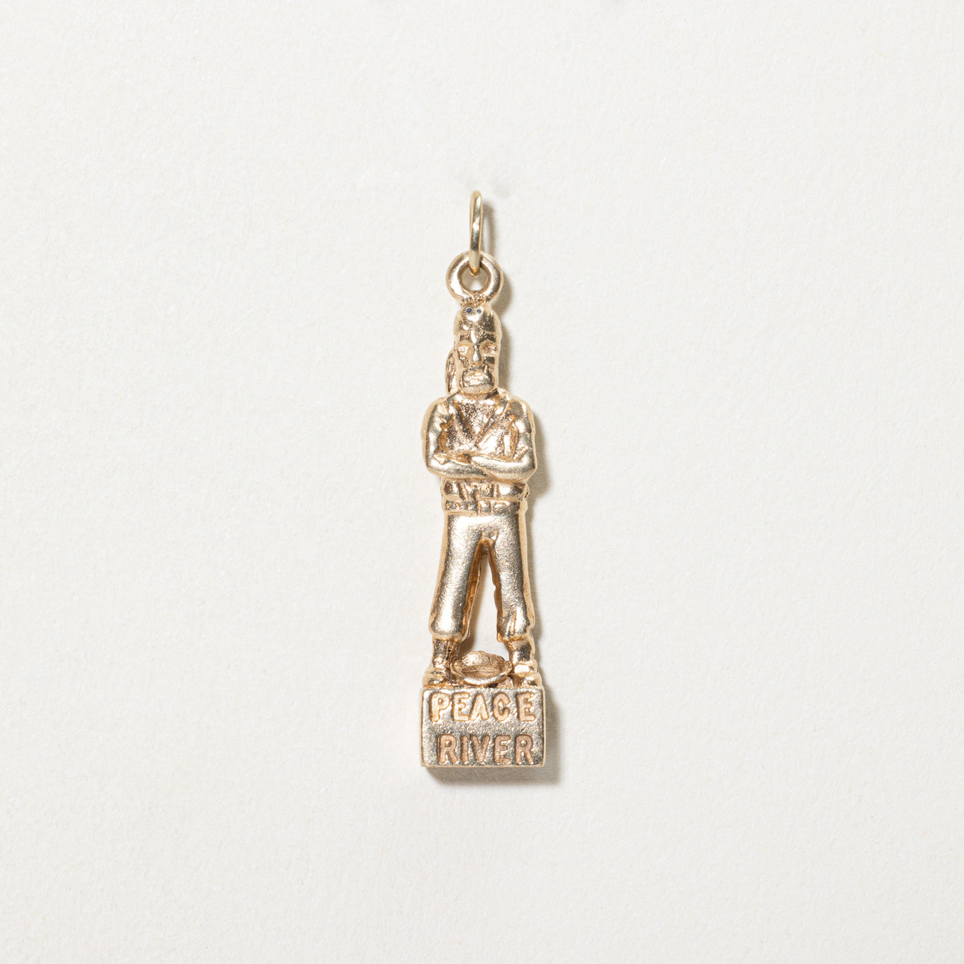 10K Yellow Gold Davis Peace River Charm