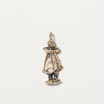 10K Yellow Gold Mexican Bandito Charm