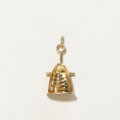 18K Yellow Gold Charm