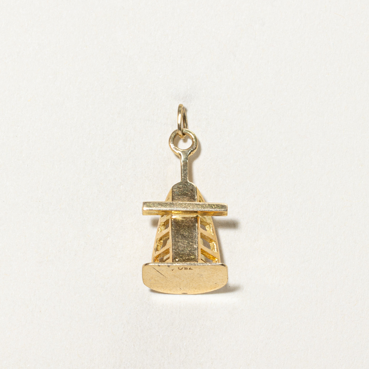 18K Yellow Gold Charm