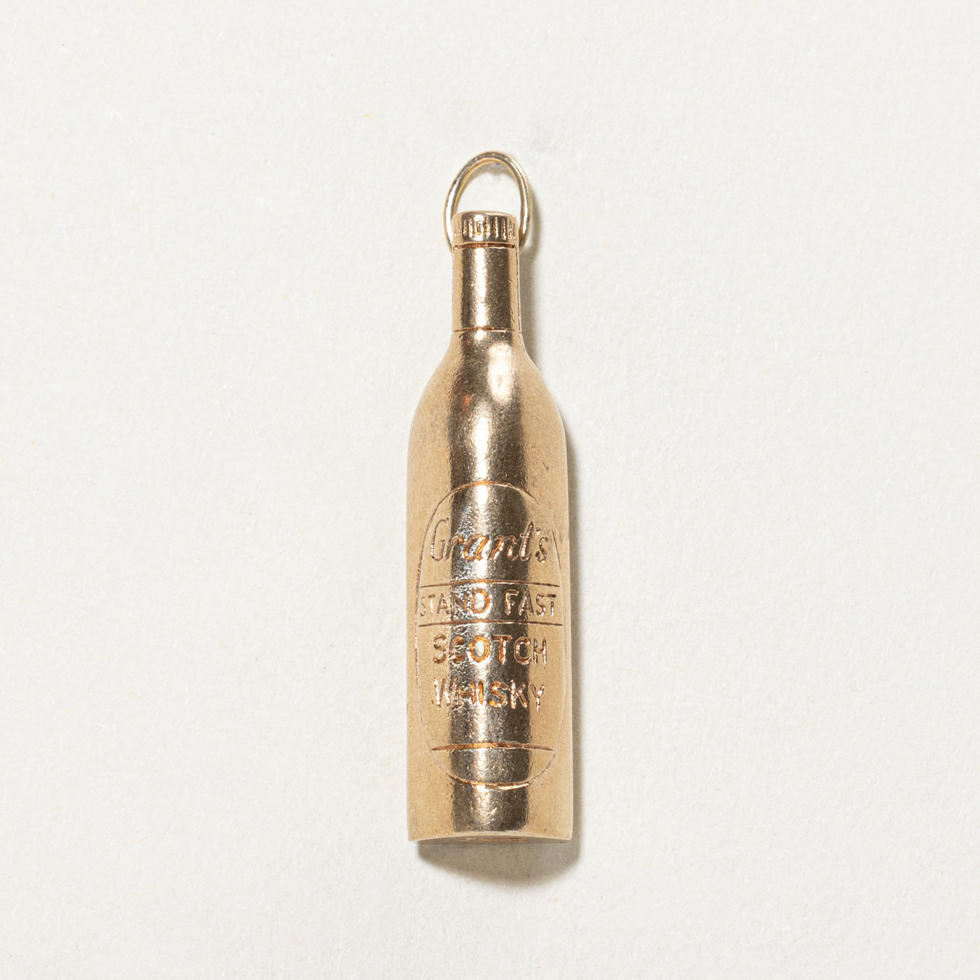 1969 Birmingham 9K Yellow Gold Whiskey Charm