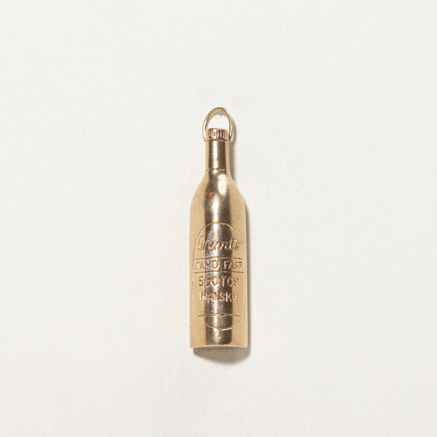 1969 Birmingham 9K Yellow Gold Whiskey Charm