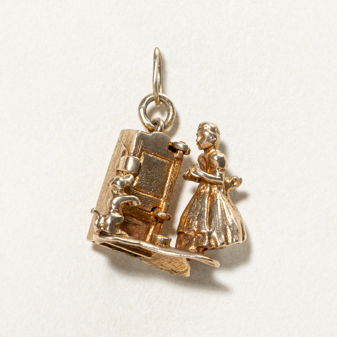 1959 London 9K Yellow Gold Interactive Charm