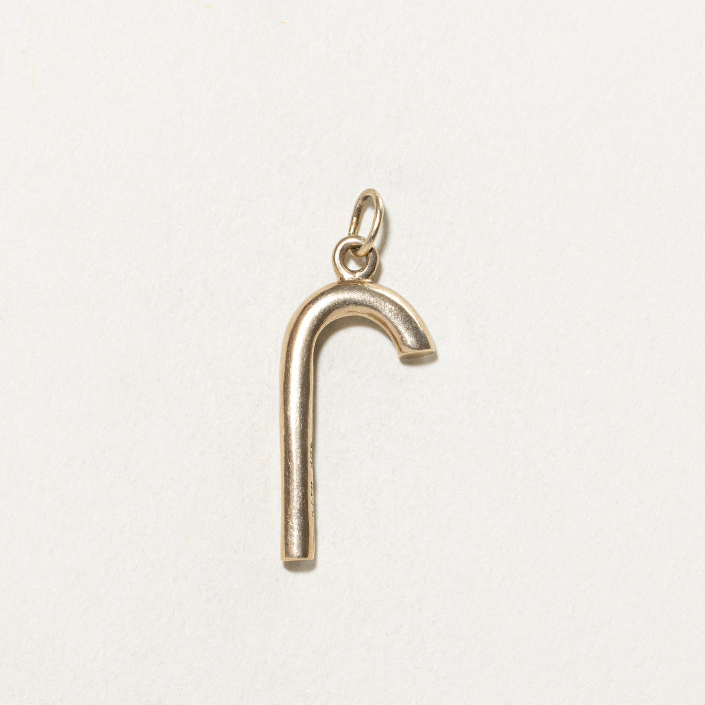 10K Merry Christmas Candy Cane Charm