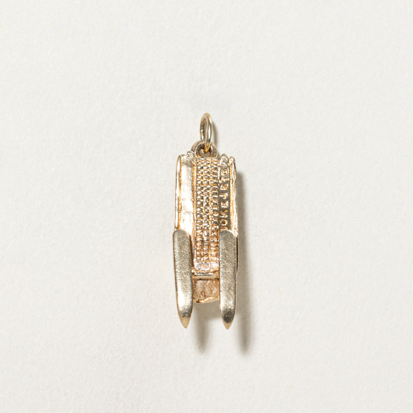 10K Yellow Gold Sled Charm