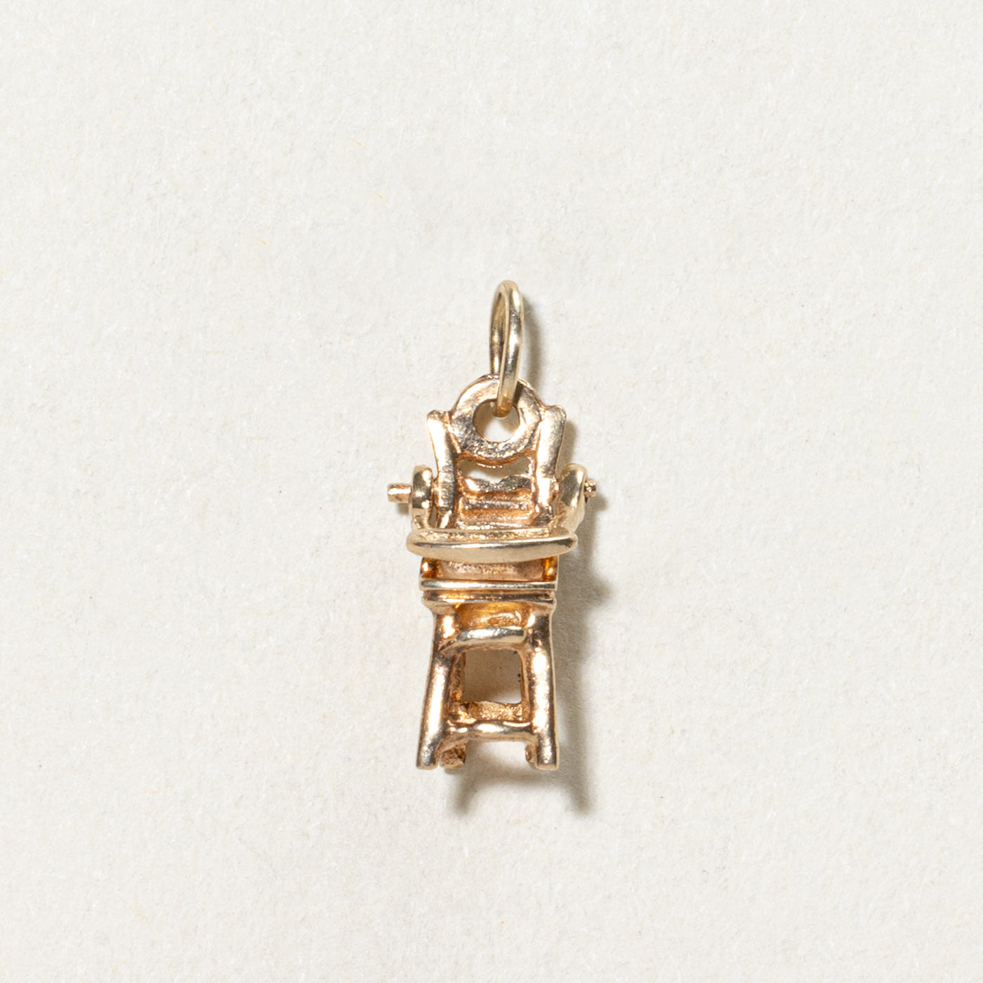 10K Yellow Gold Highchair Charm