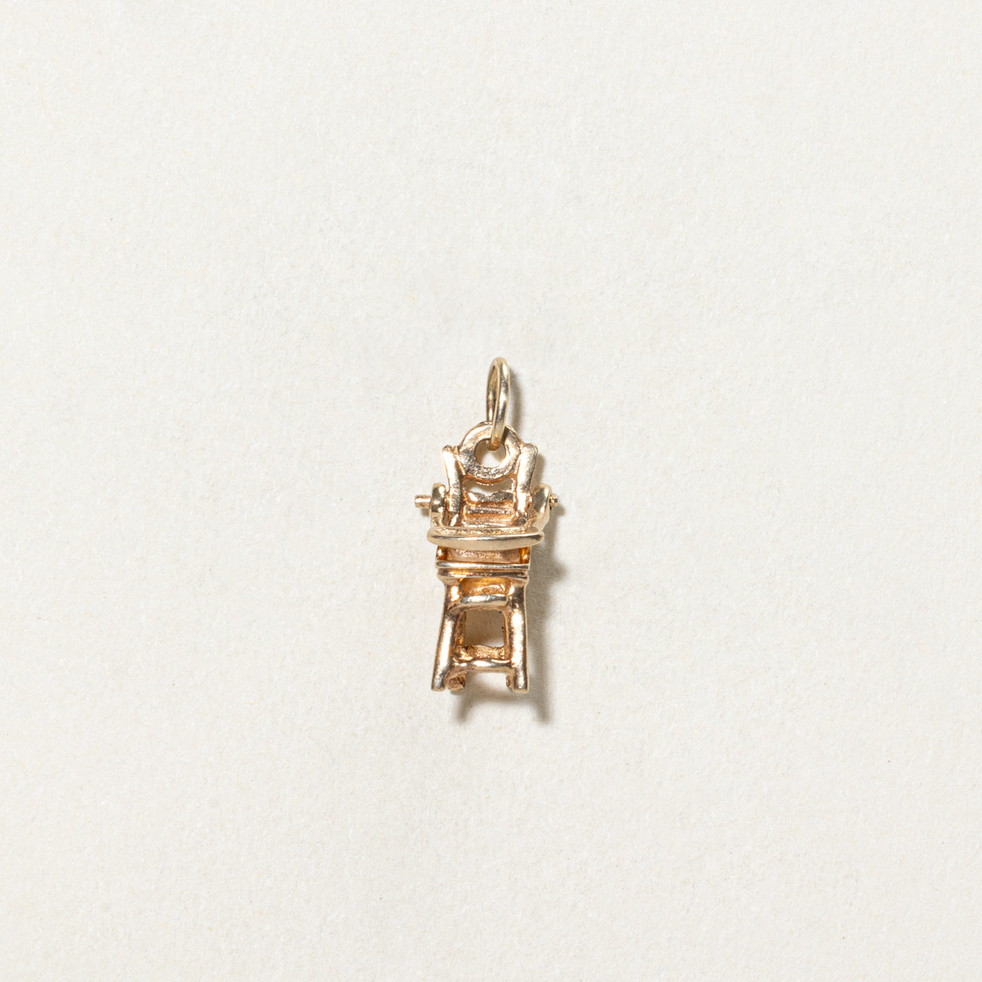 10K Yellow Gold Highchair Charm
