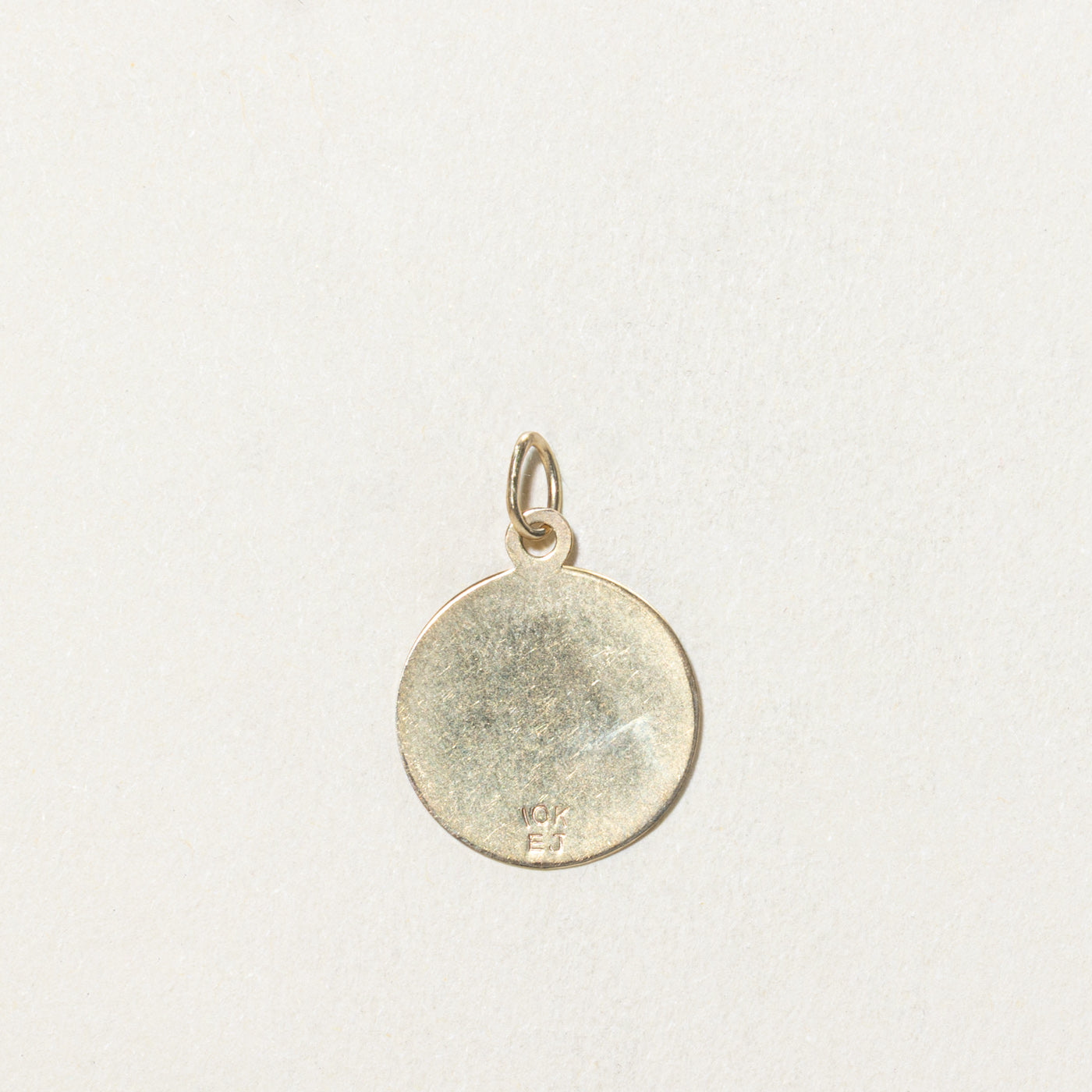 10K Yellow Gold Virgo Pendant