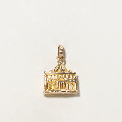 Vintage Italian 18K St. Peter's Basilica Charm