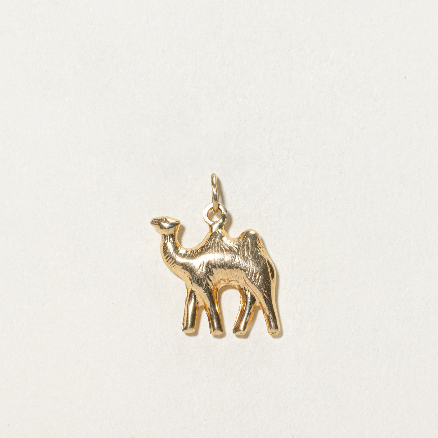 18K Yellow Gold Camel Charm