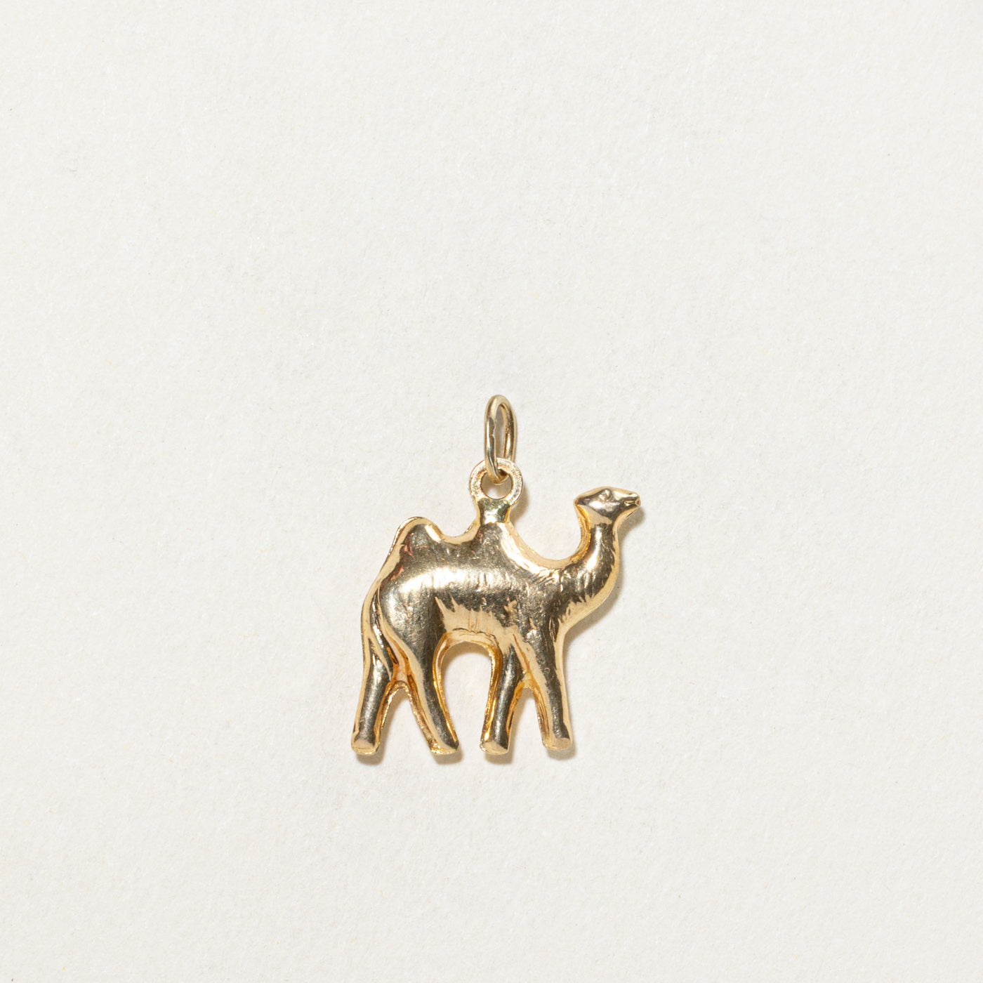 18K Yellow Gold Camel Charm