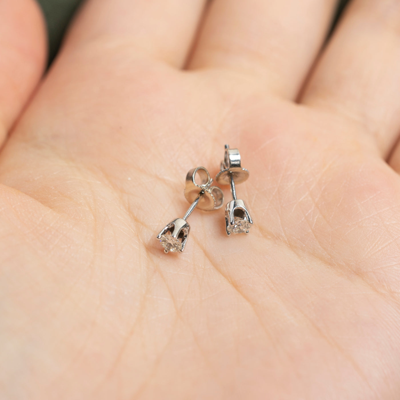 14K Diamond Stud Earrings | 0.30ctw