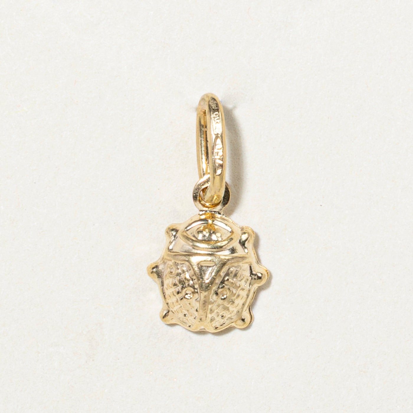 18k Yellow Gold Ladybug Charm