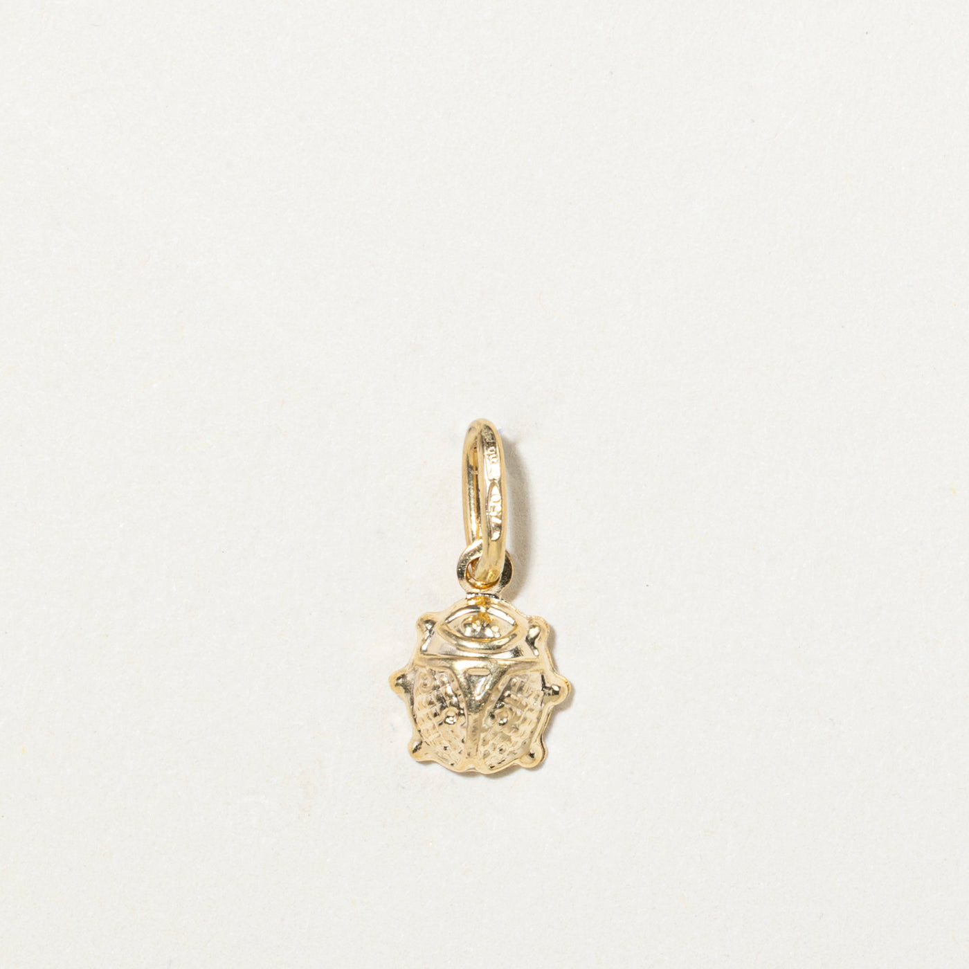 18k Yellow Gold Ladybug Charm