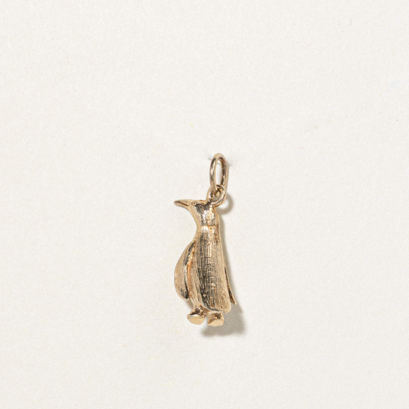 9k Yellow Gold Penguin Charm