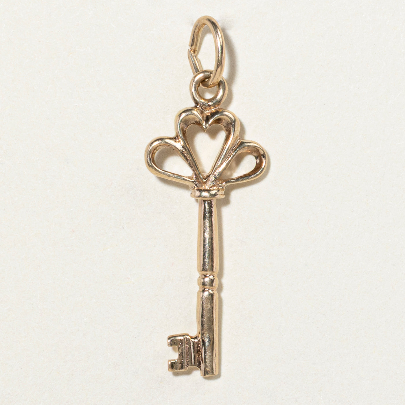 10k Yellow Gold Key Charm