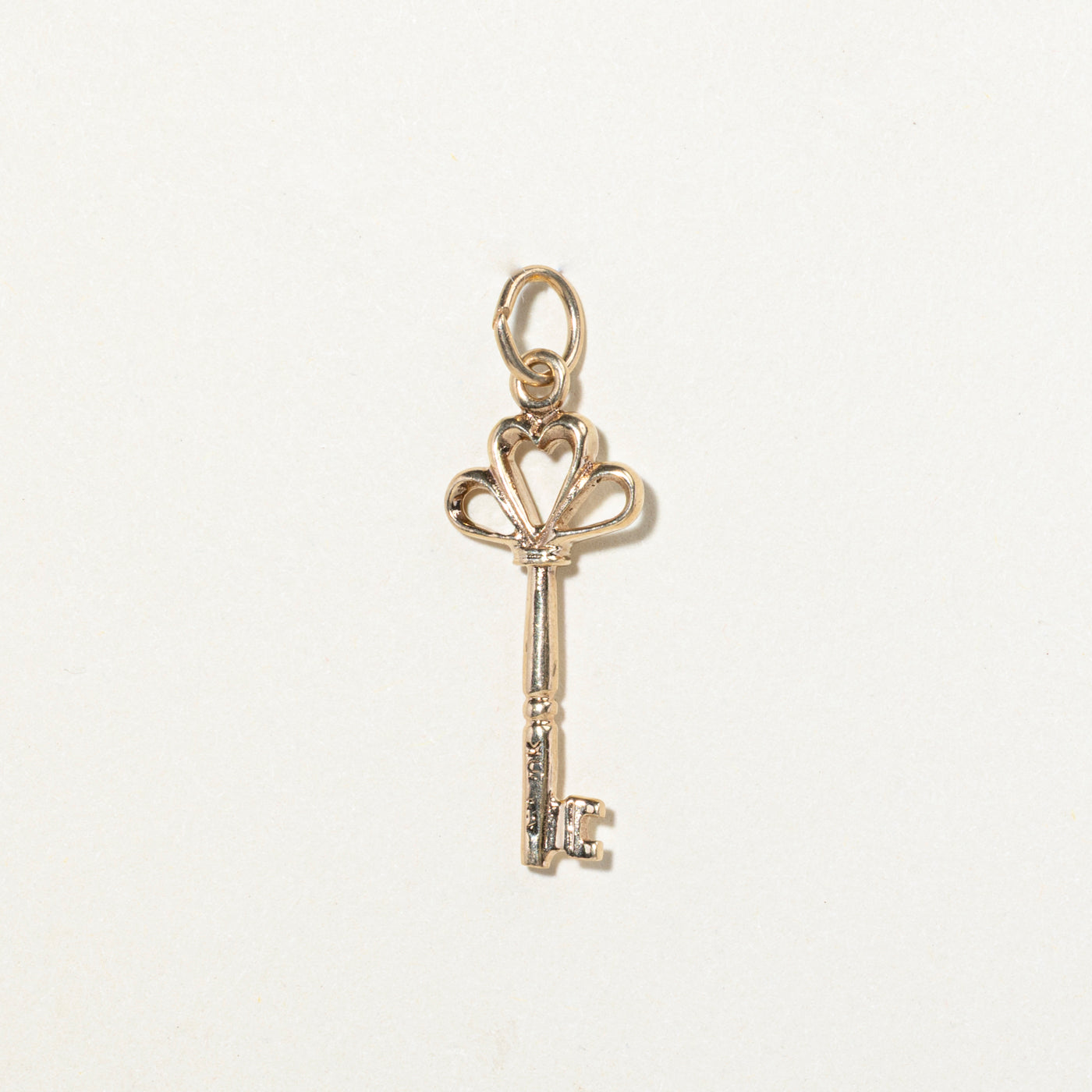 10k Yellow Gold Key Charm