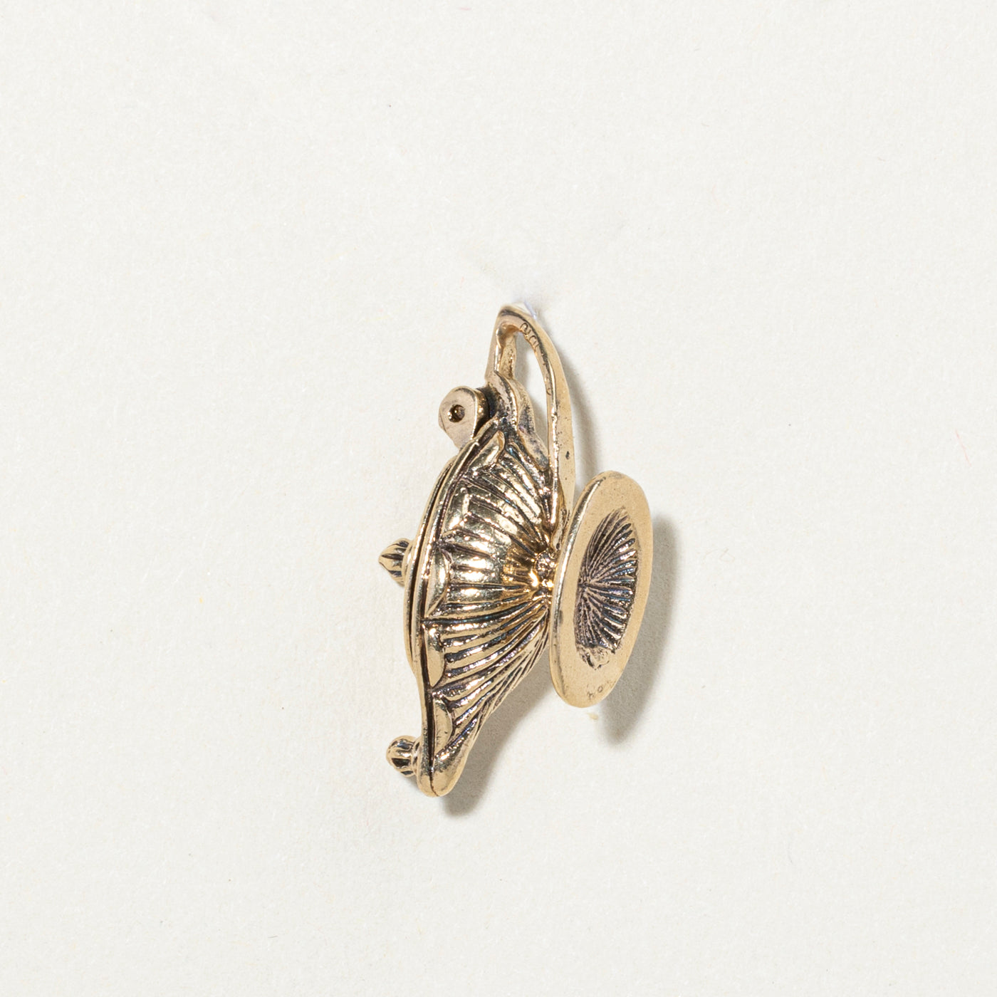10k Yellow Gold Genie Lamp Charm