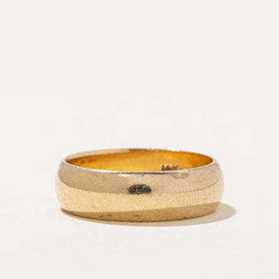 'Birks' 14k Yellow Gold Band | 5.75mm | SZ 7