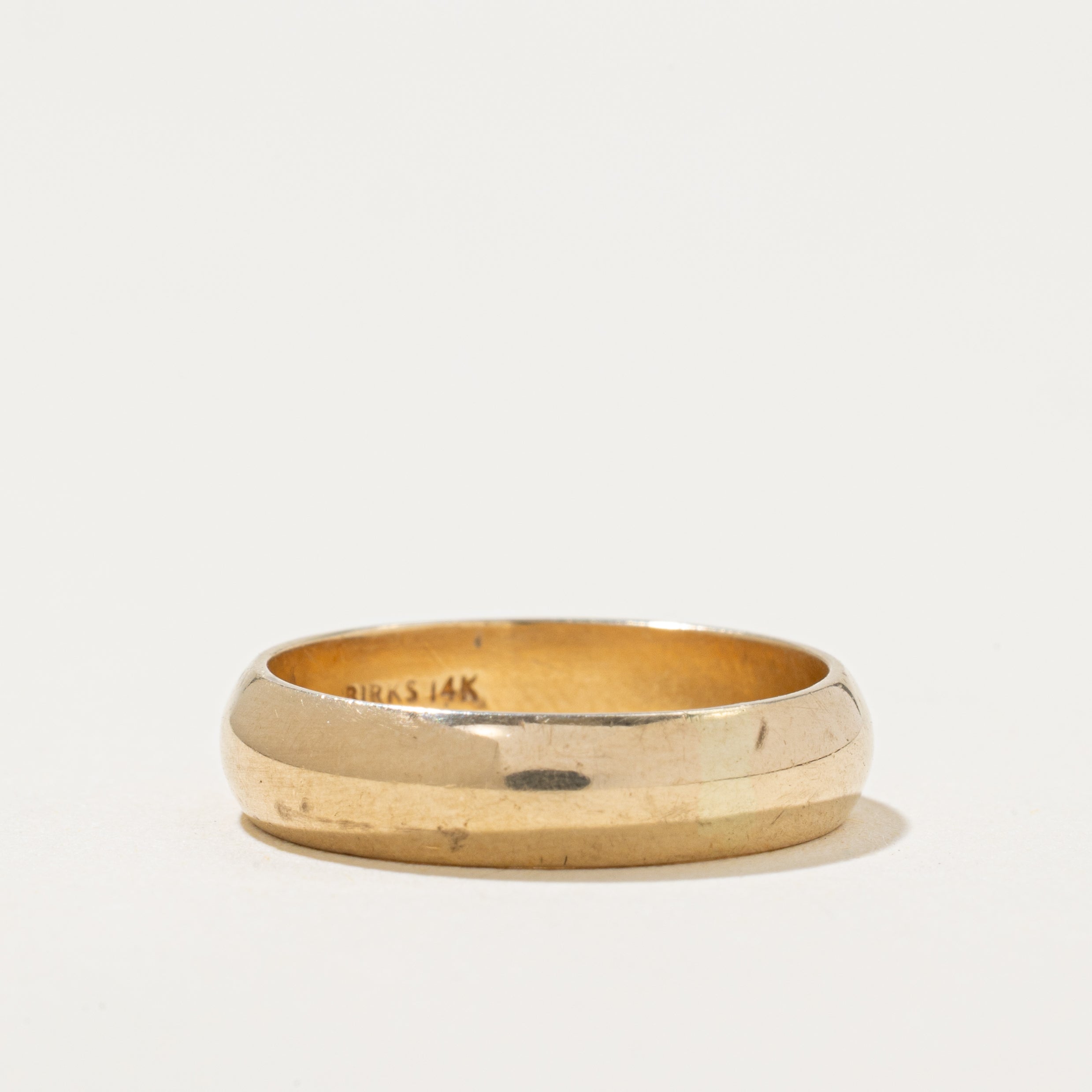 'Birks' 14k Yellow Gold Band | 4.75mm | SZ 7