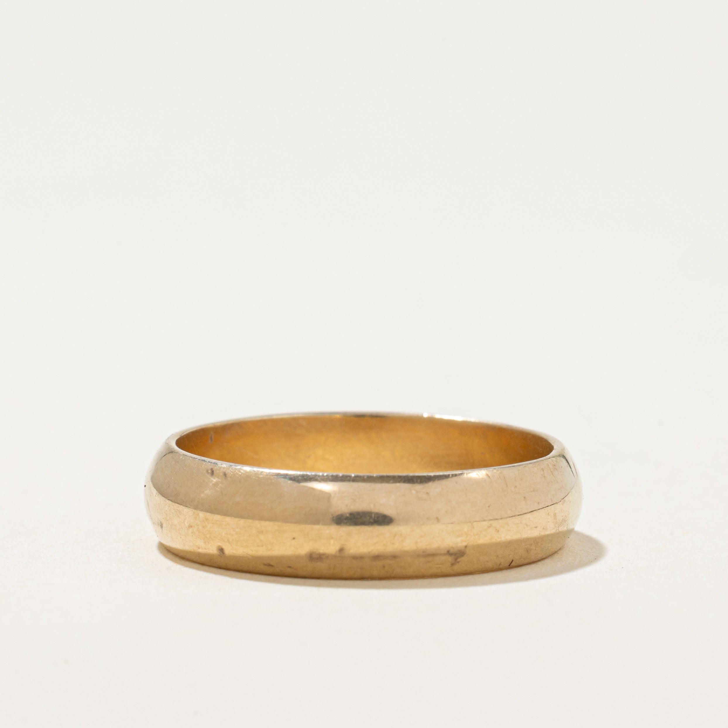 'Birks' 14k Yellow Gold Band | 4.75mm | SZ 7