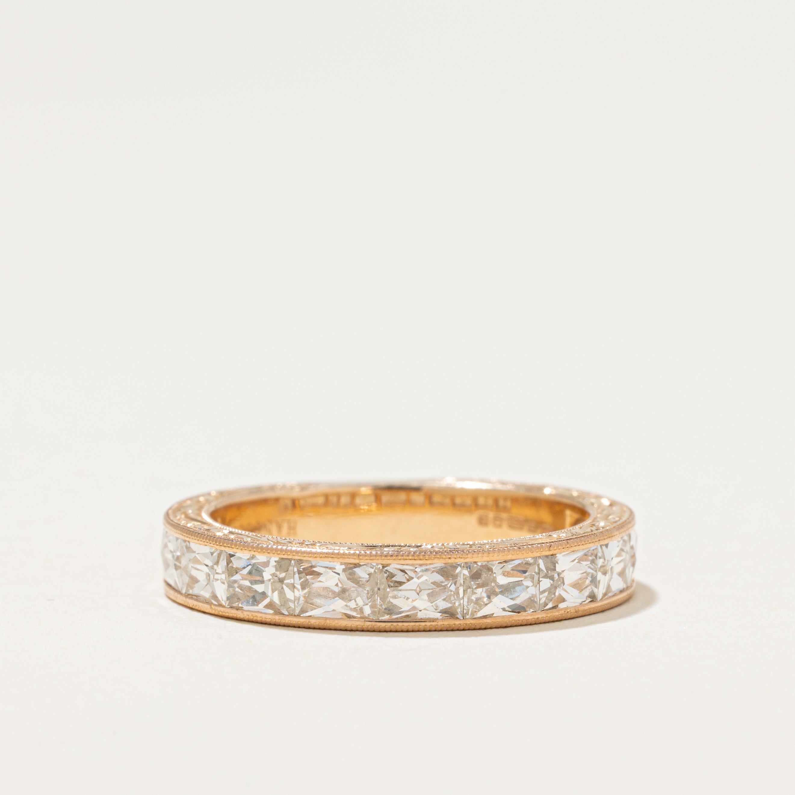 2016 London 18K Semi Eternity Diamond Band | 1.50ctw | SZ 7