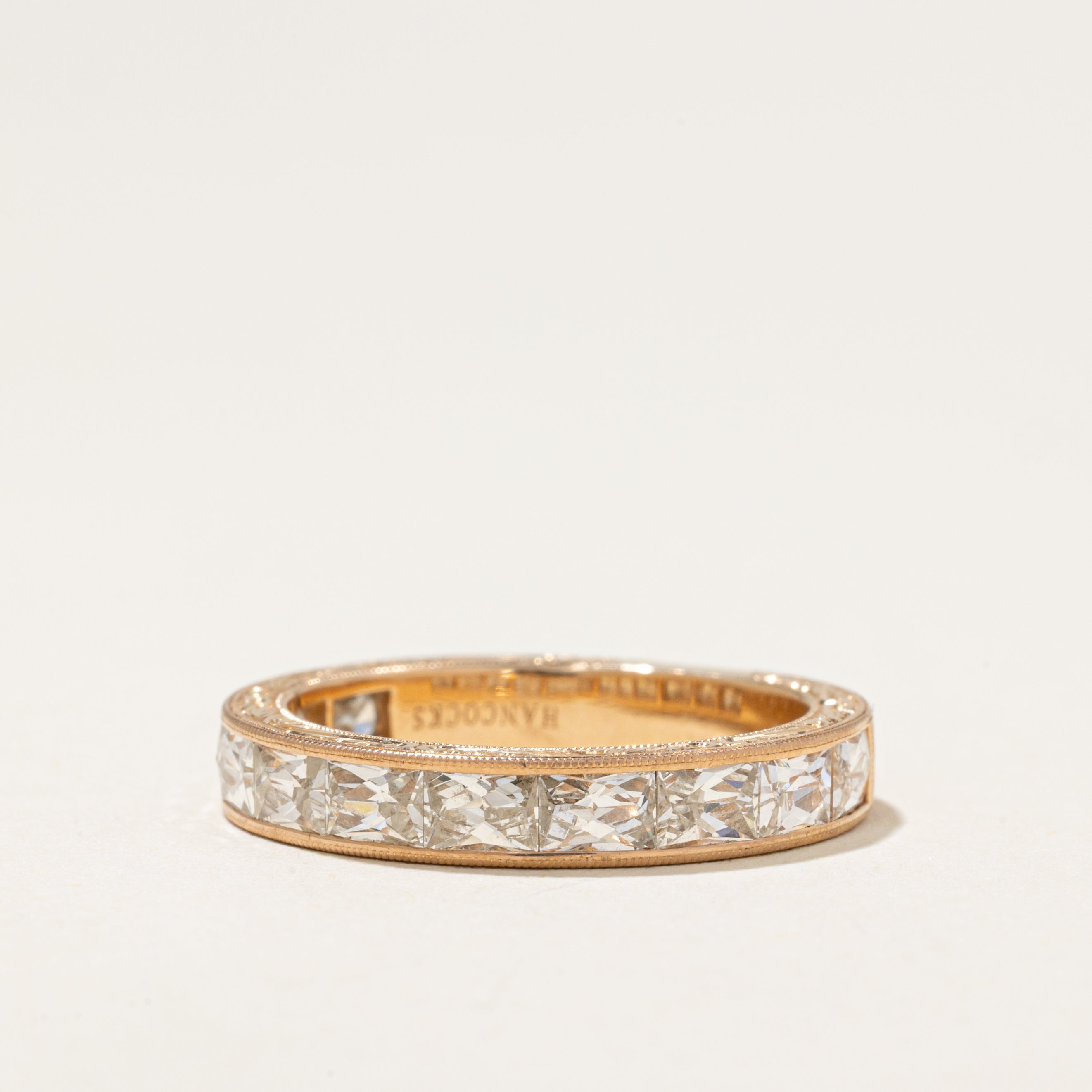 2016 London 18K Semi Eternity Diamond Band | 1.50ctw | SZ 7