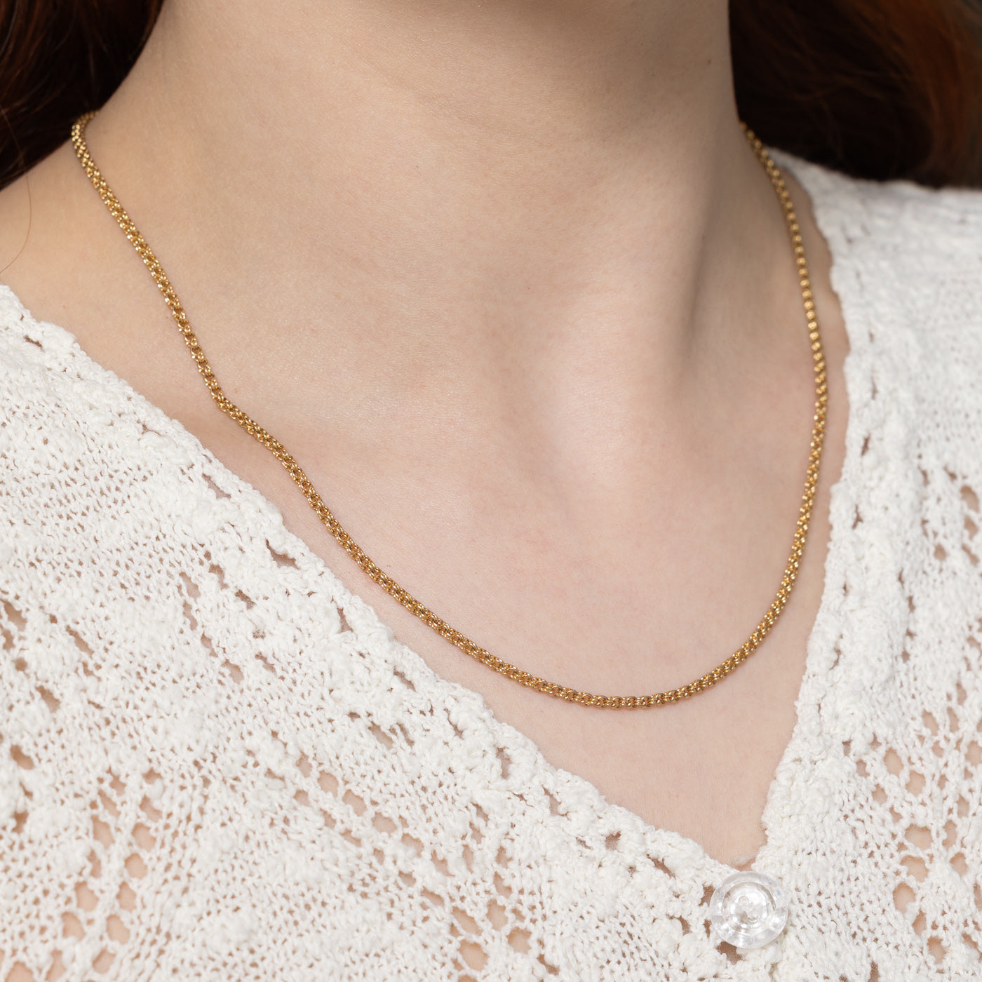 10K Yellow Gold Fancy Chain | 18.5"