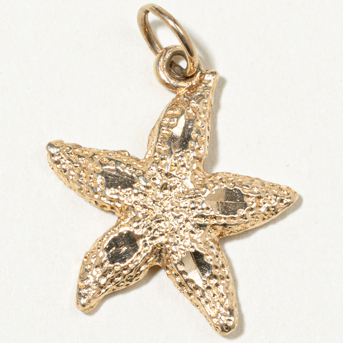 10k Yellow Gold Starfish Charm