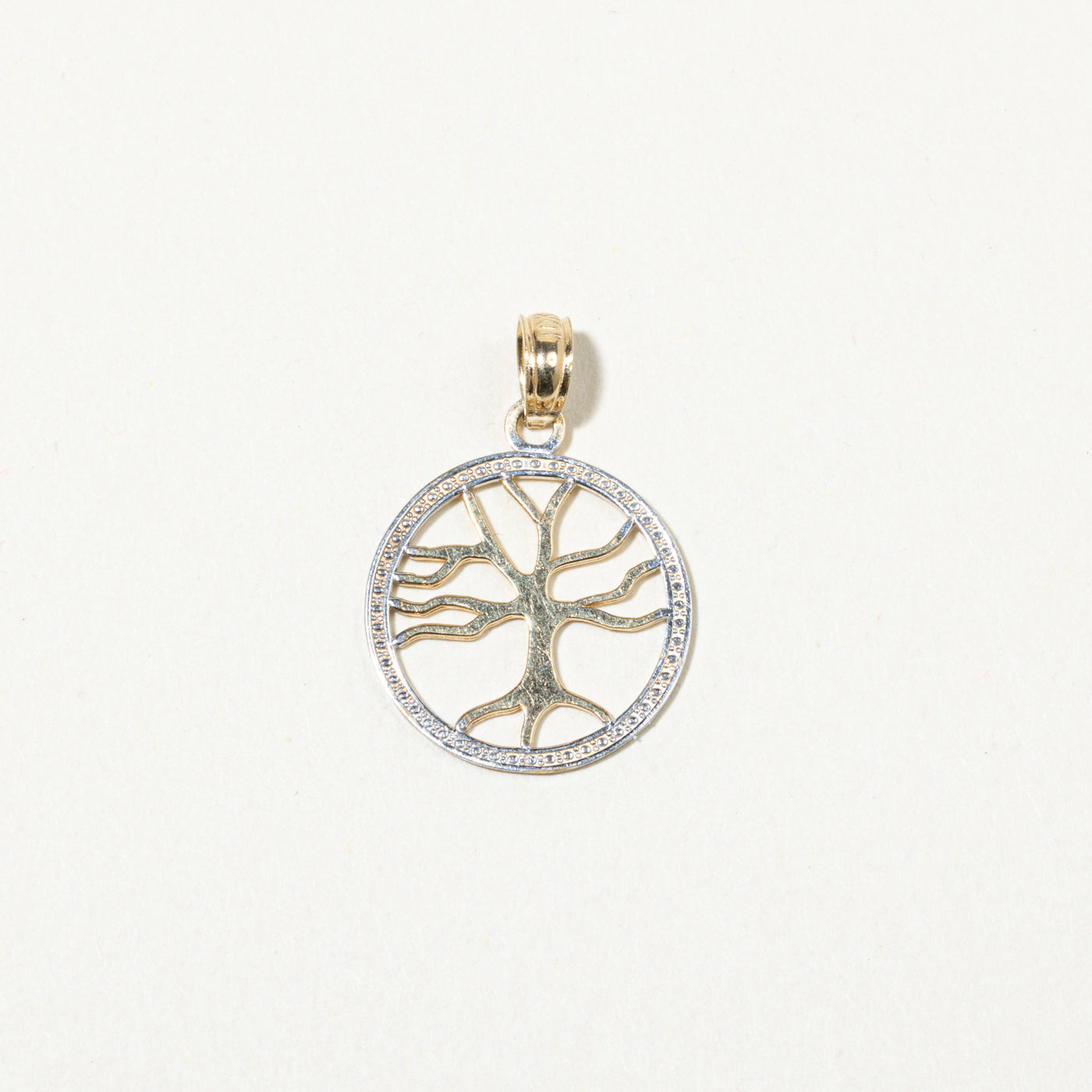 10k Yellow Gold Tree of Life Pendant