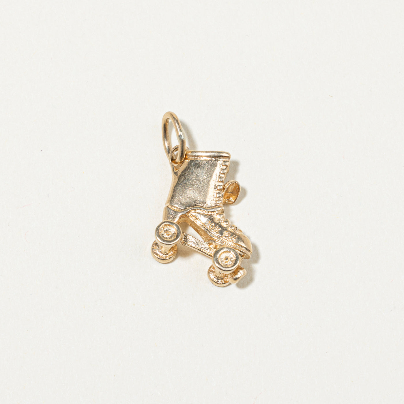 10k Yellow Gold Rollerskate Charm