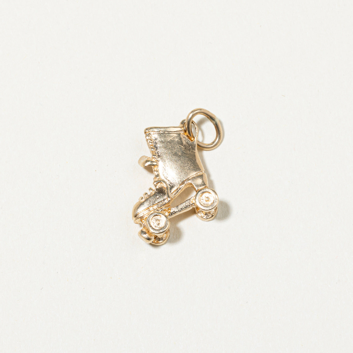 10k Yellow Gold Rollerskate Charm