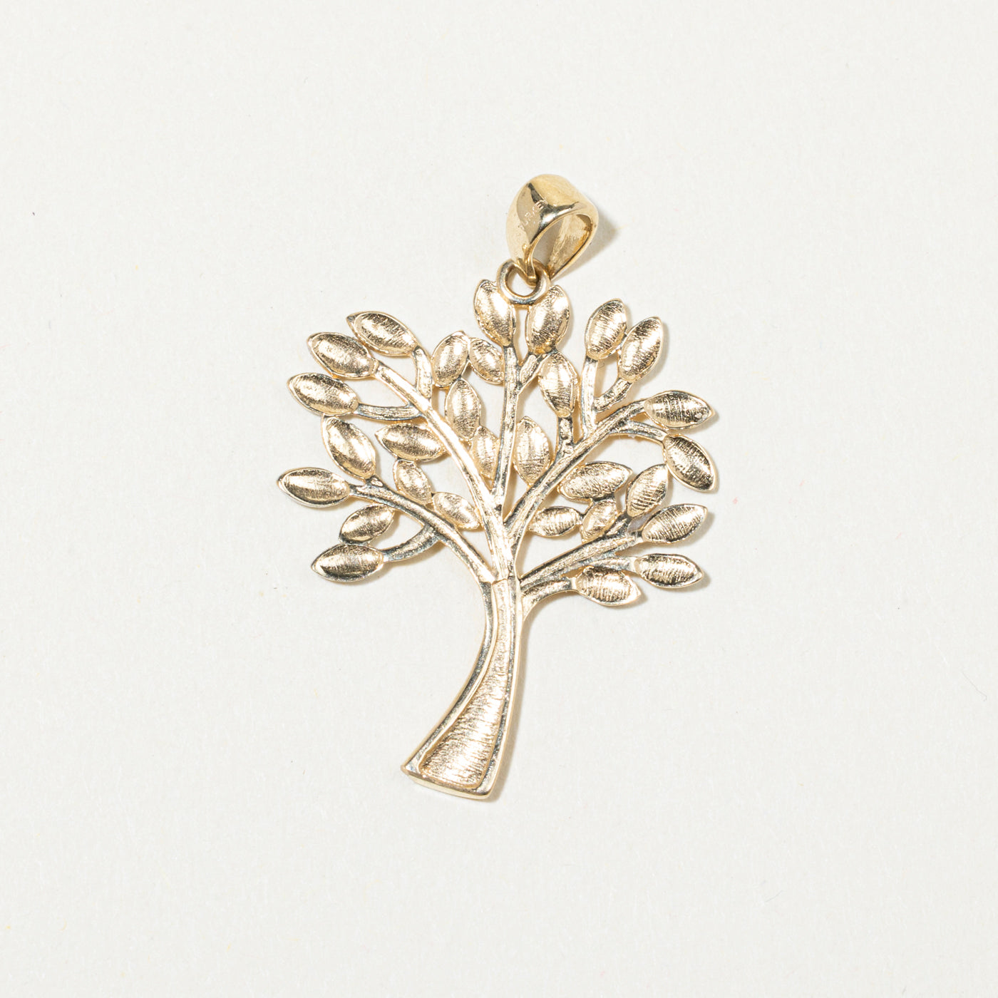 14k Yellow Gold Tree of Life Pendant