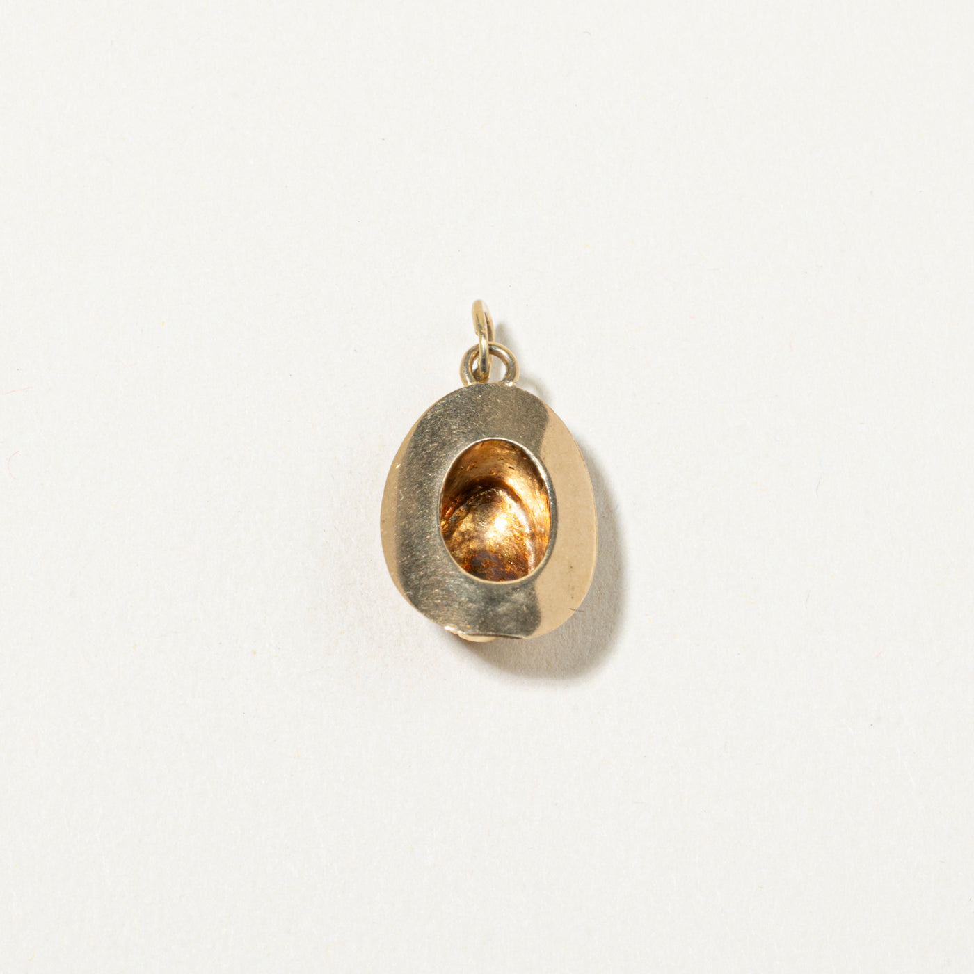 14k Yellow Gold Top Hat Charm
