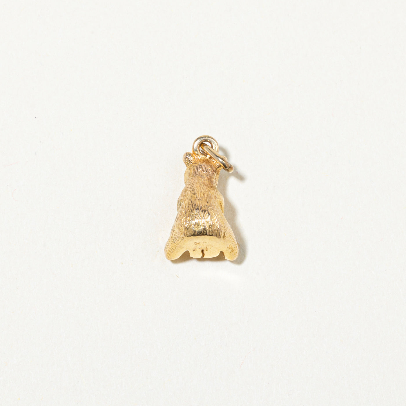 12k Yellow Gold Bear Charm