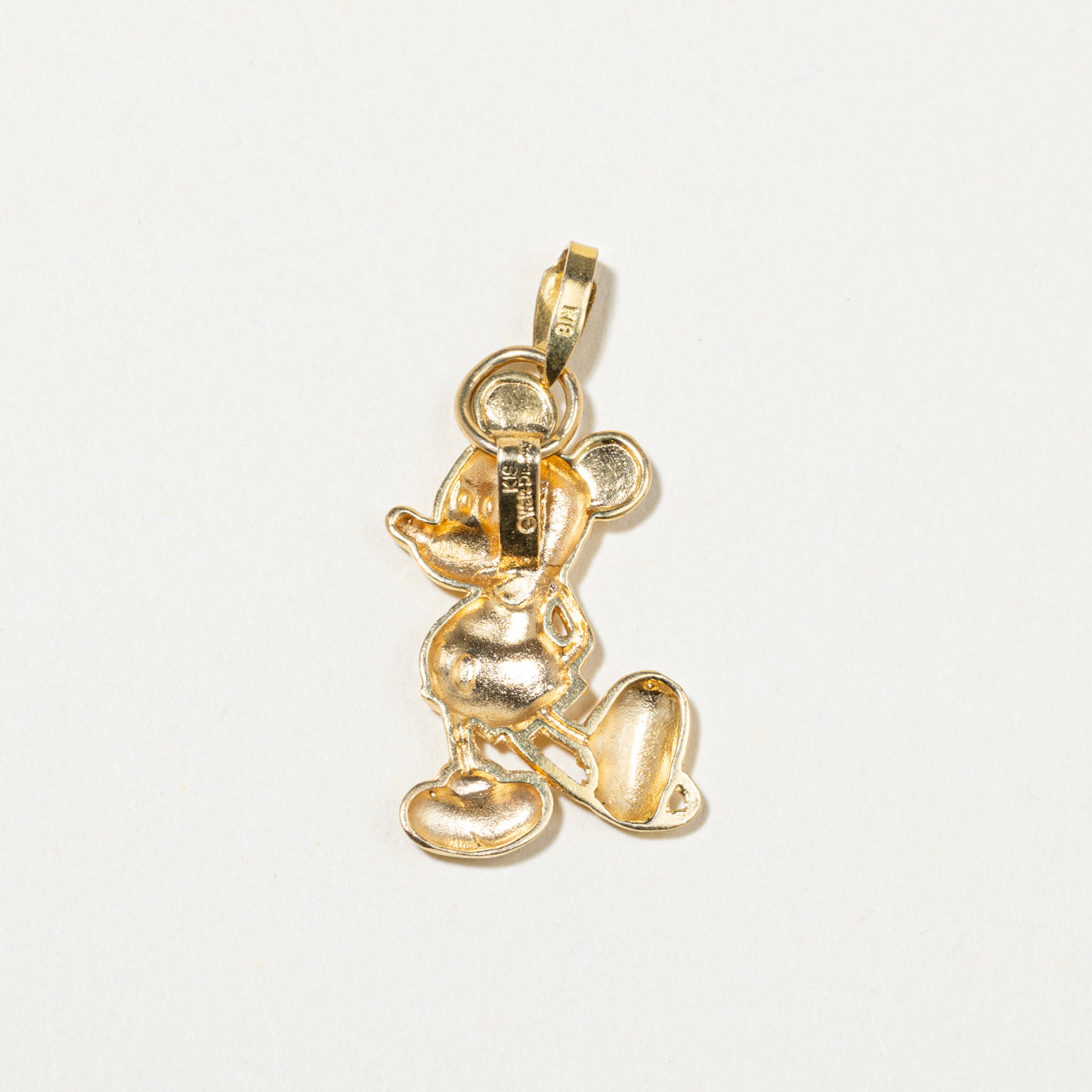 18k Yellow Gold Mickey Mouse Charm