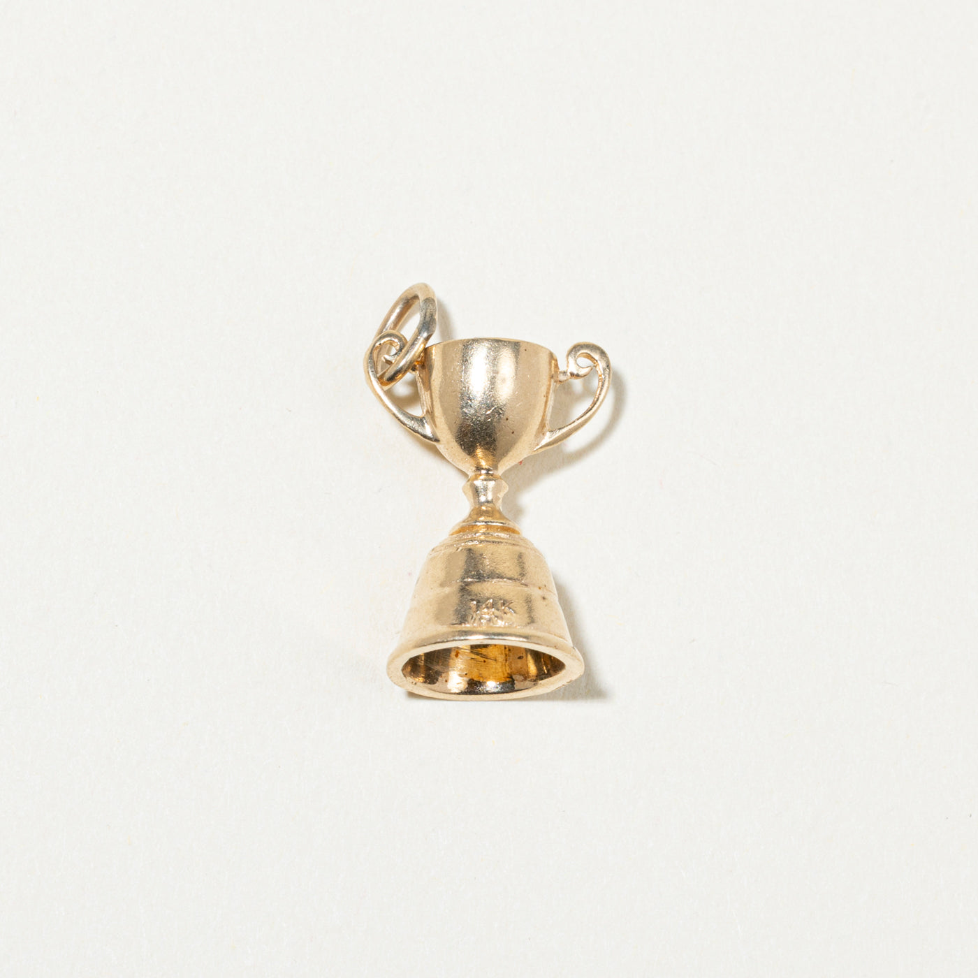 14k Yellow Gold Trophy Charm