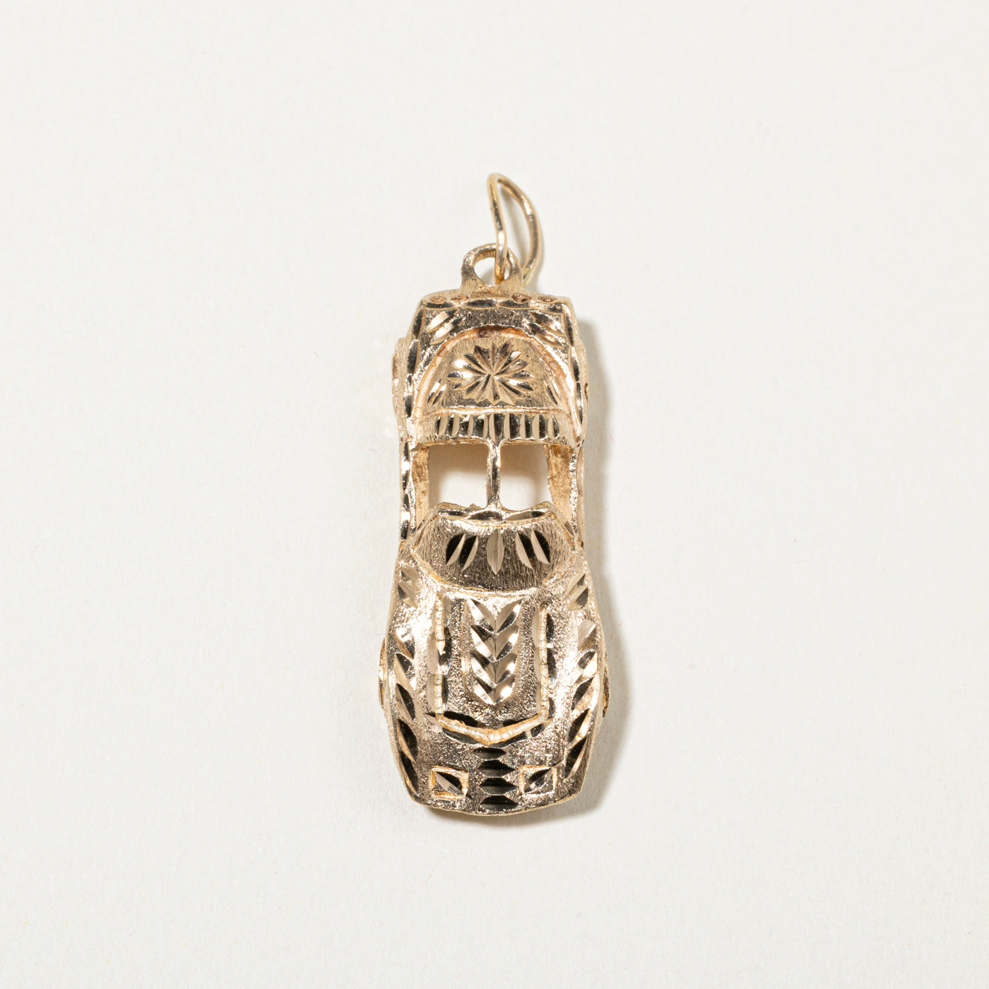 10k Yellow Gold Sports Car Charm