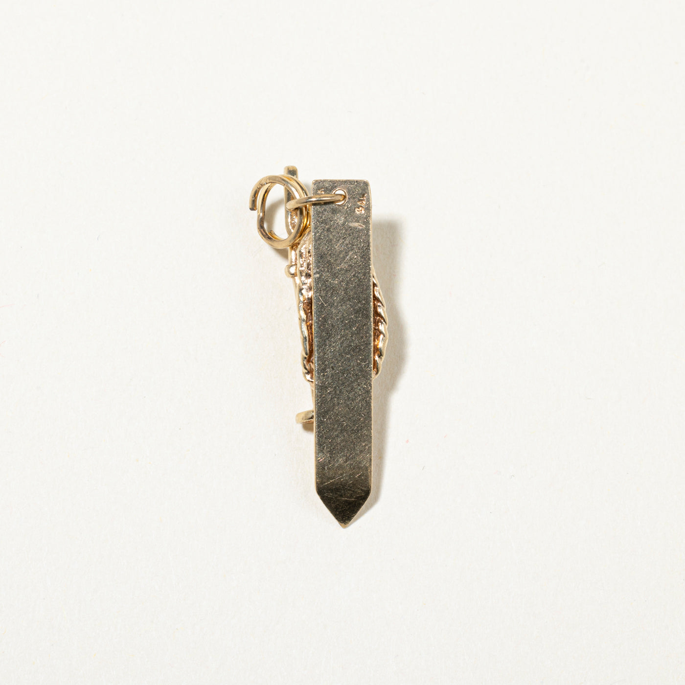 10k Yellow Gold Ski Charm