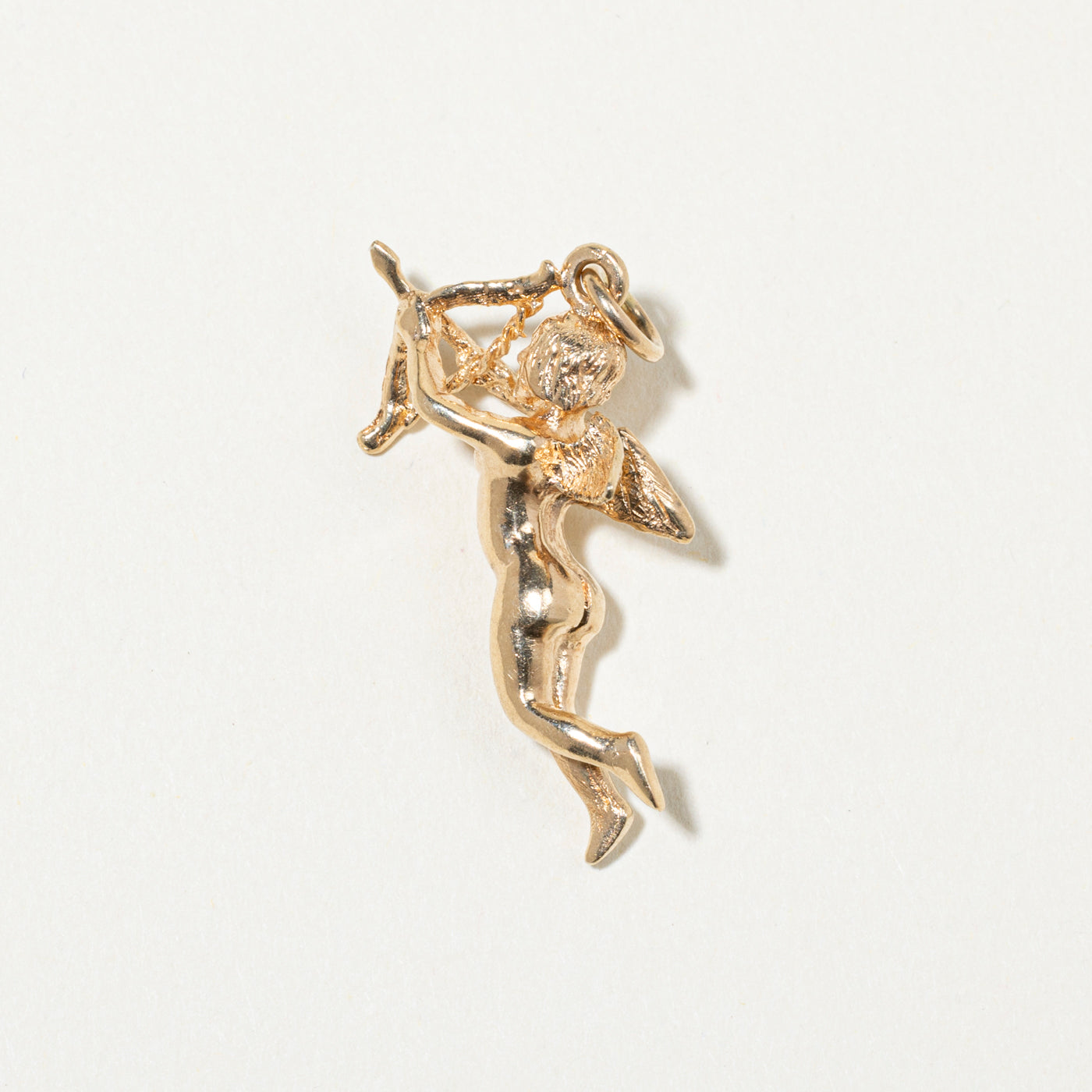 10k Yellow Gold Cupid Charm