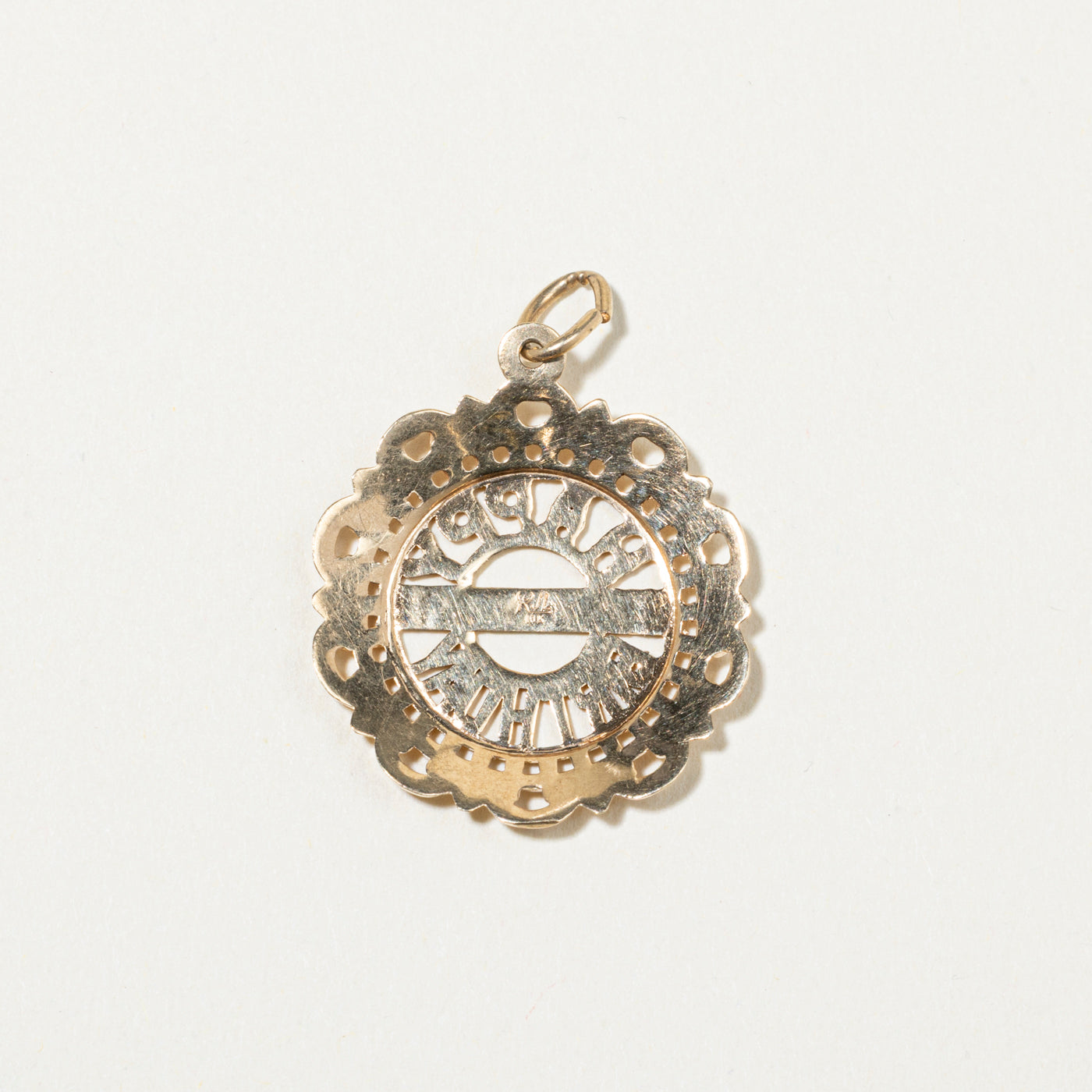 10k Yellow Gold Happy Birthday Charm