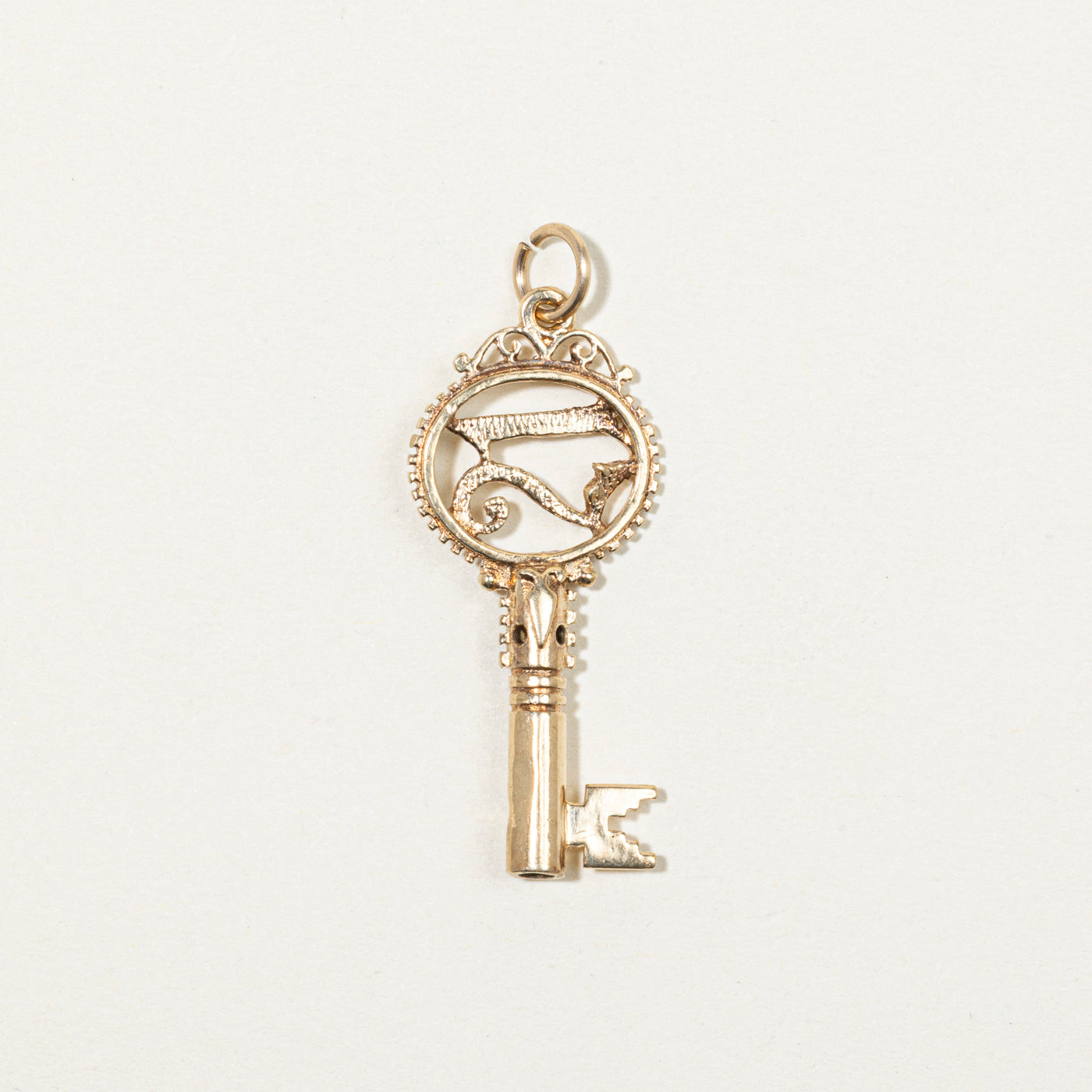 9k Yellow Gold Number 21 Key Charm