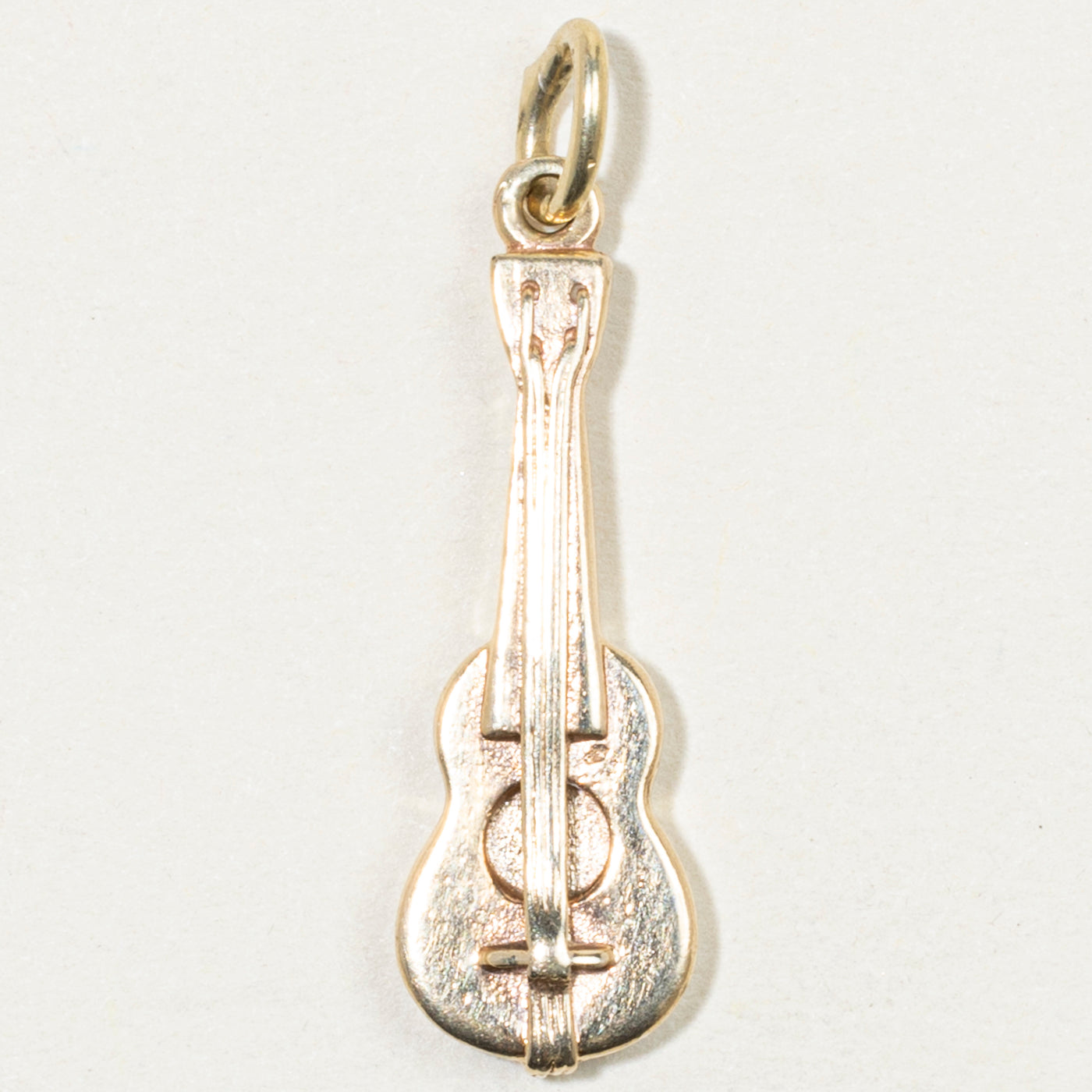 10k Yellow Gold Guitar Charm