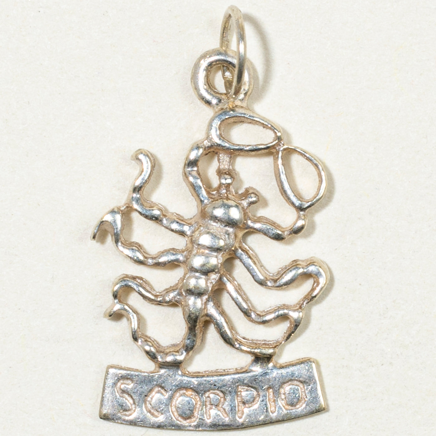 10k Yellow Gold Scorpio Zodiac Charm