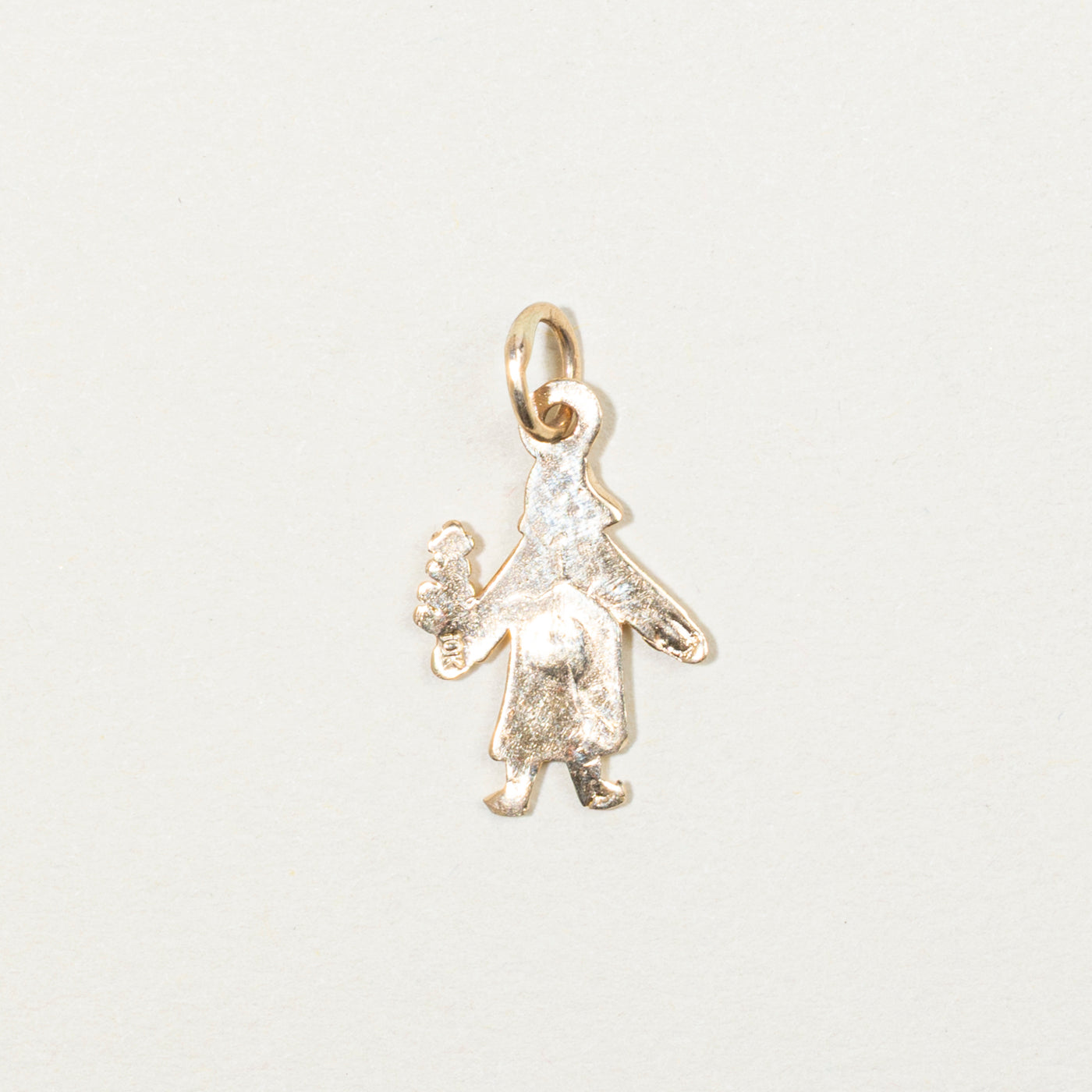 10k Yellow Gold Virgo Zodiac Charm
